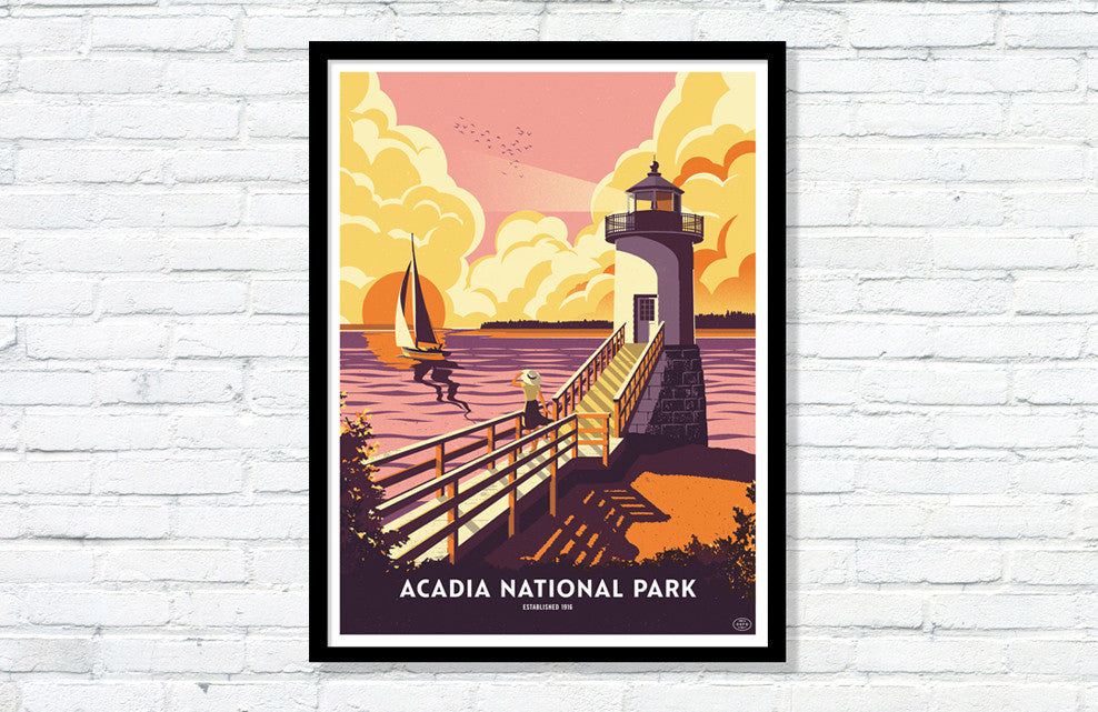 They're Here: The 59PS Acadia National Park Posters!