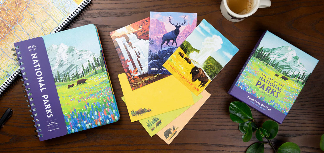Art of the National Parks Note Cards by Fifty-Nine Parks