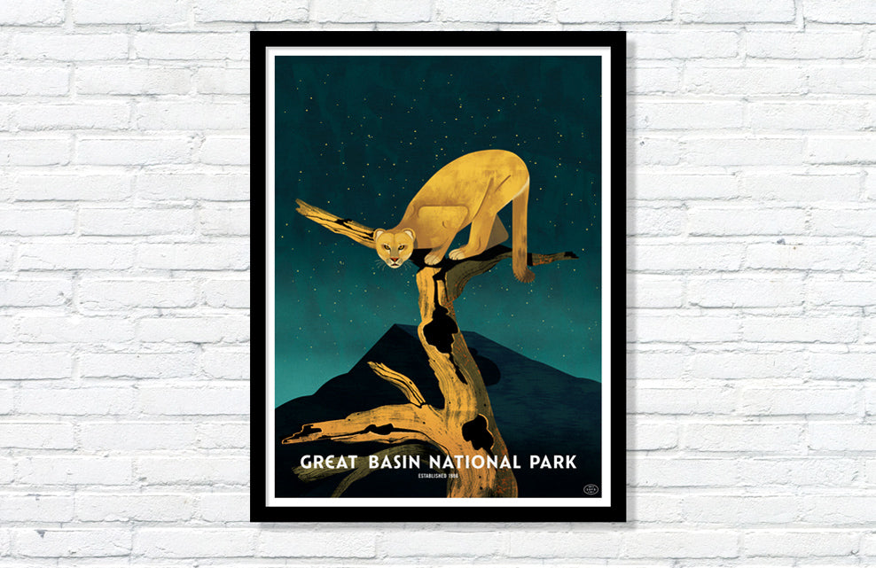 Great Basin National Park Poster (Night Variant)