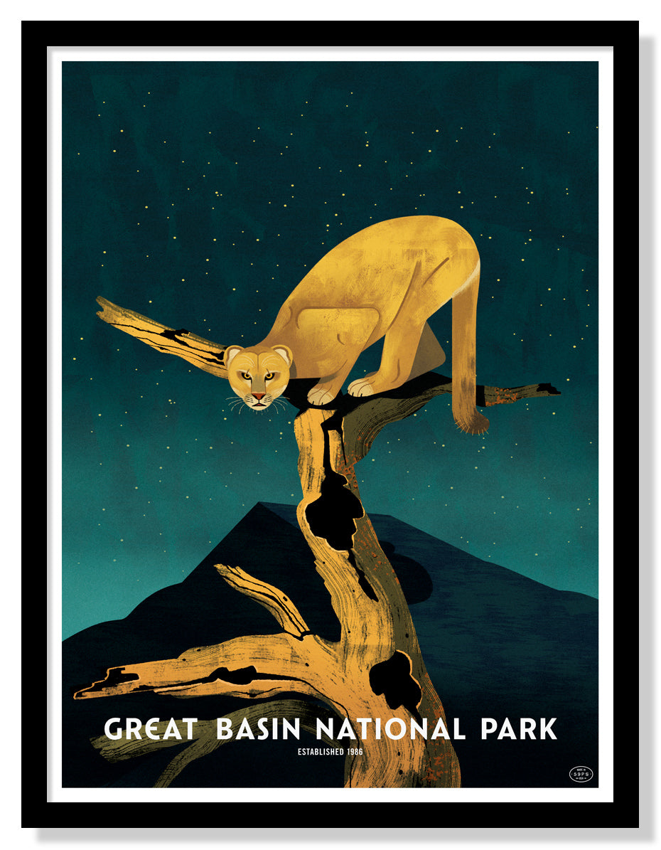 Great Basin National Park Poster (Night Variant)