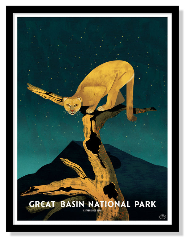 Great Basin National Park Poster (Night Variant)